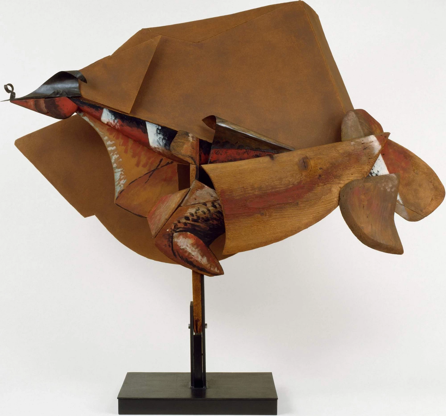 Dinamismo di un cavallo in corsa + case. composizione cubista - Collezione Peggy Guggenheim, Venezia